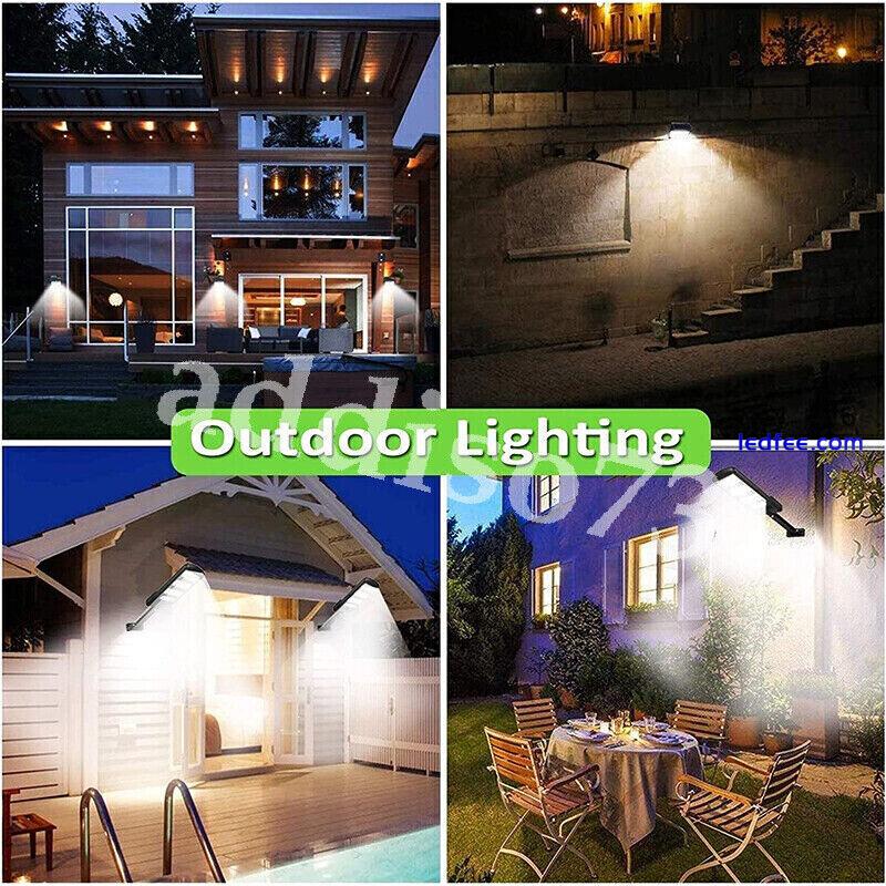 Commercial Solar Street Flood Light LED Lamp Outdoor Area Dusk To Dawn Wall Lamp 0 