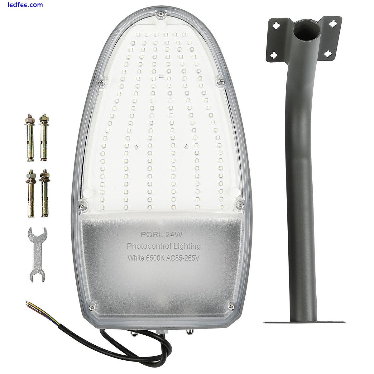 144LED Street Light Commercial Outdoor IP65 Area Security Road Lamp 2500LM 4 