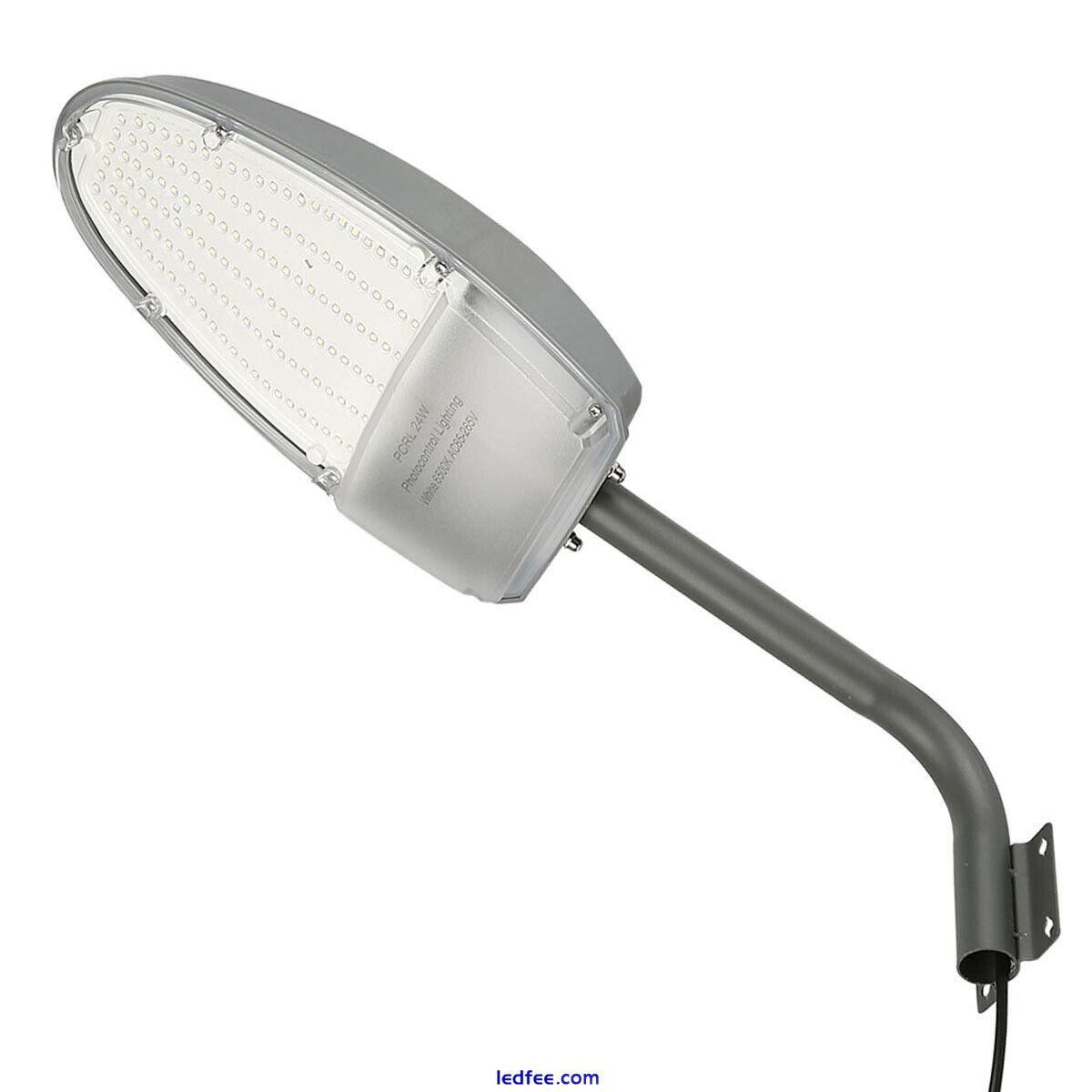 144LED Street Light Commercial Outdoor IP65 Area Security Road Lamp 2500LM 5 