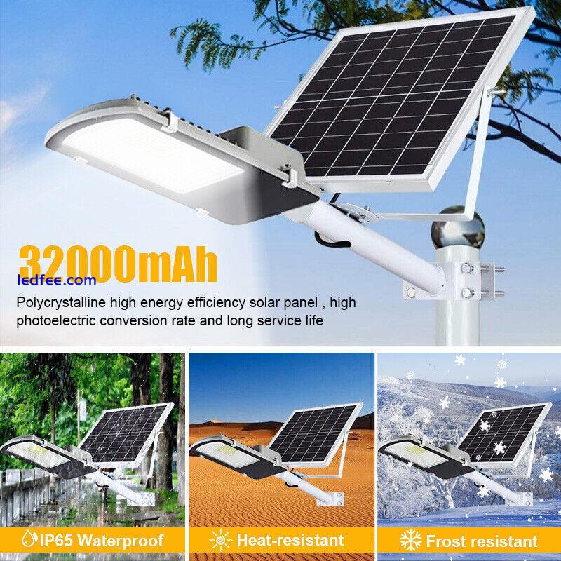 Solar Street Light Outdoor High Brightness Dusk to Dawn LED Lamp IP65 Waterproof 0 