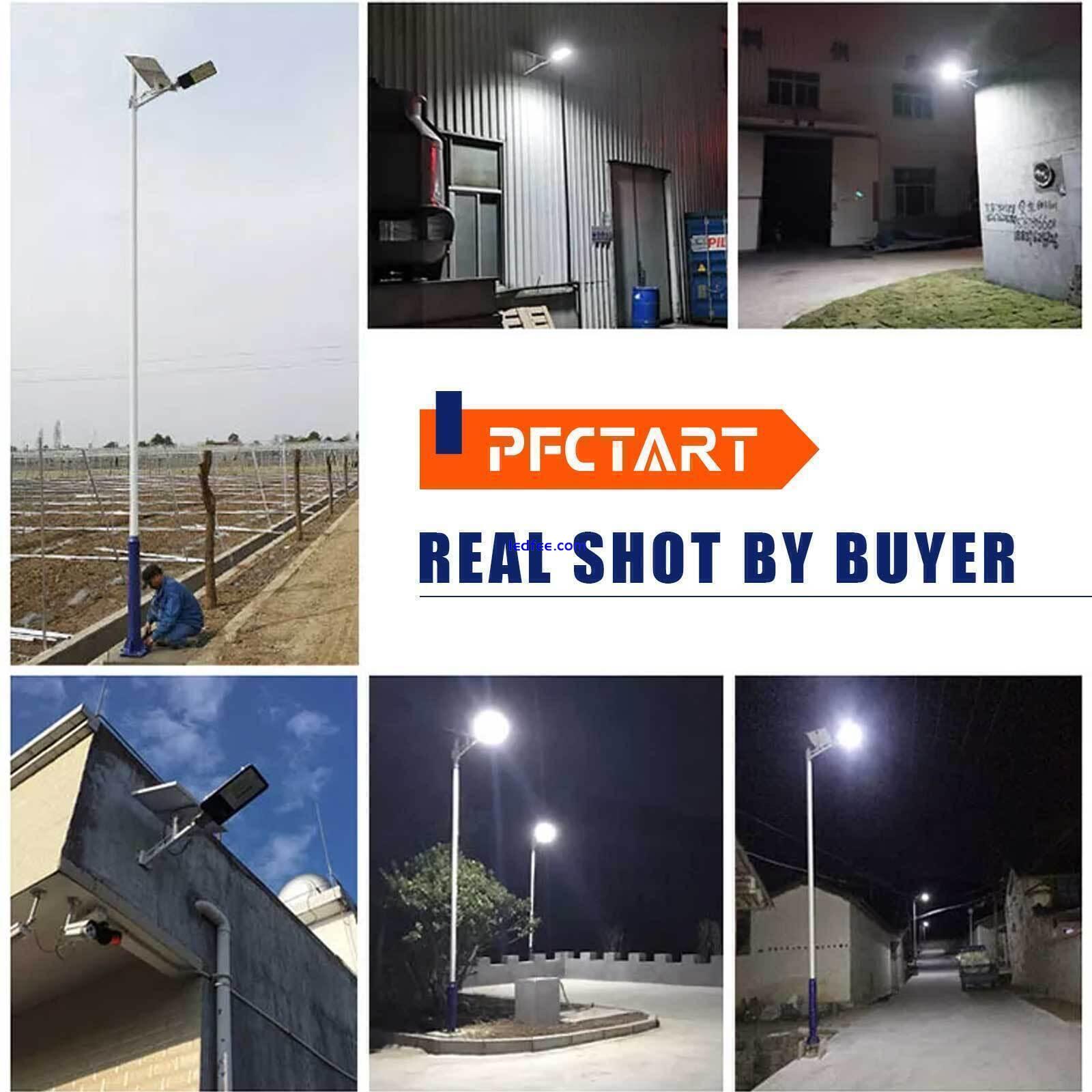 Solar Street Light Outdoor High Brightness Dusk to Dawn LED Lamp IP65 Waterproof 1 