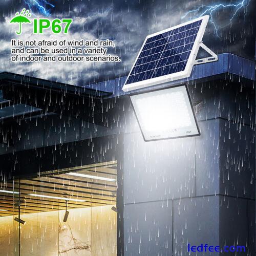 Outdoor Solar Flood Light Dusk to Dawn Super Bright Security Wall Street Lamp 1 