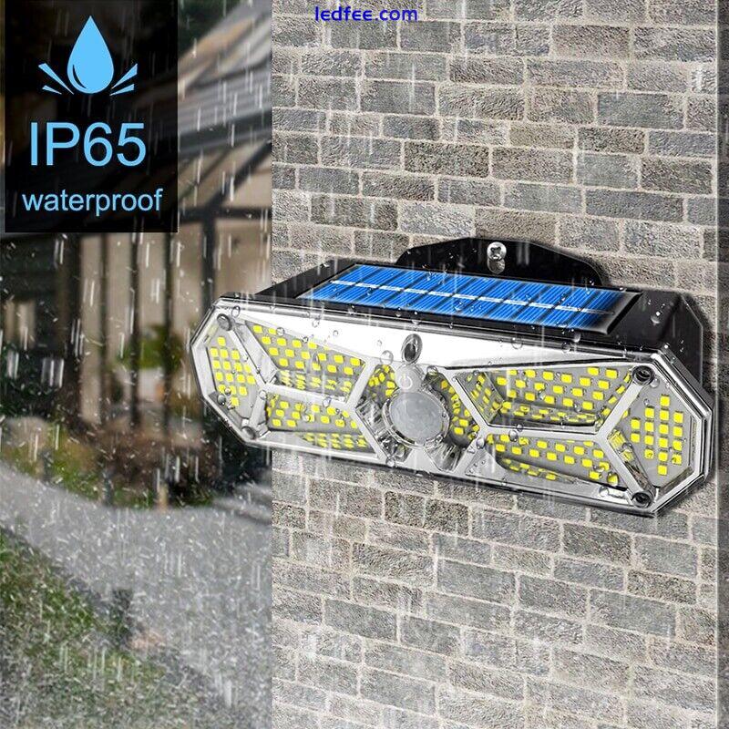 Outdoor Solar Street Lights Motion Sensor Light Garden Yard Wall Lamp Waterproof 0 