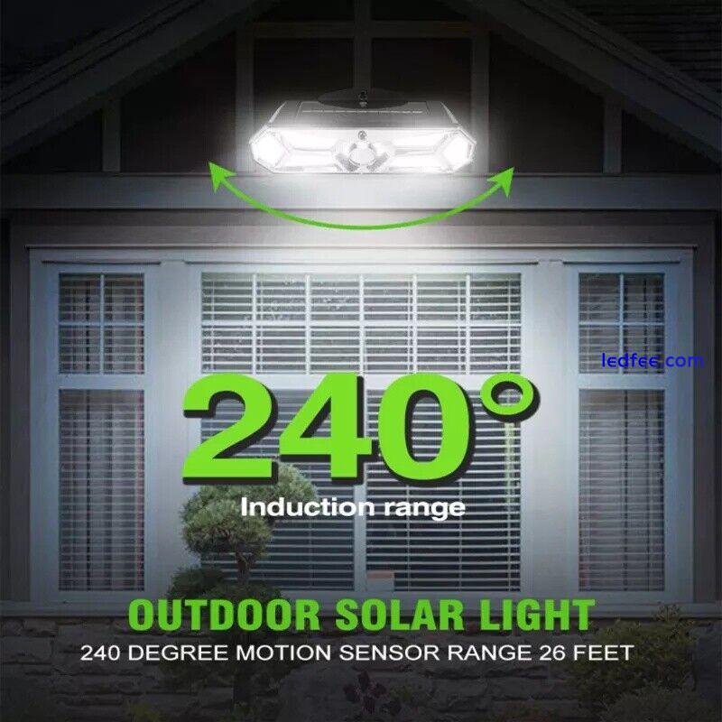 Outdoor Solar Street Lights Motion Sensor Light Garden Yard Wall Lamp Waterproof 1 