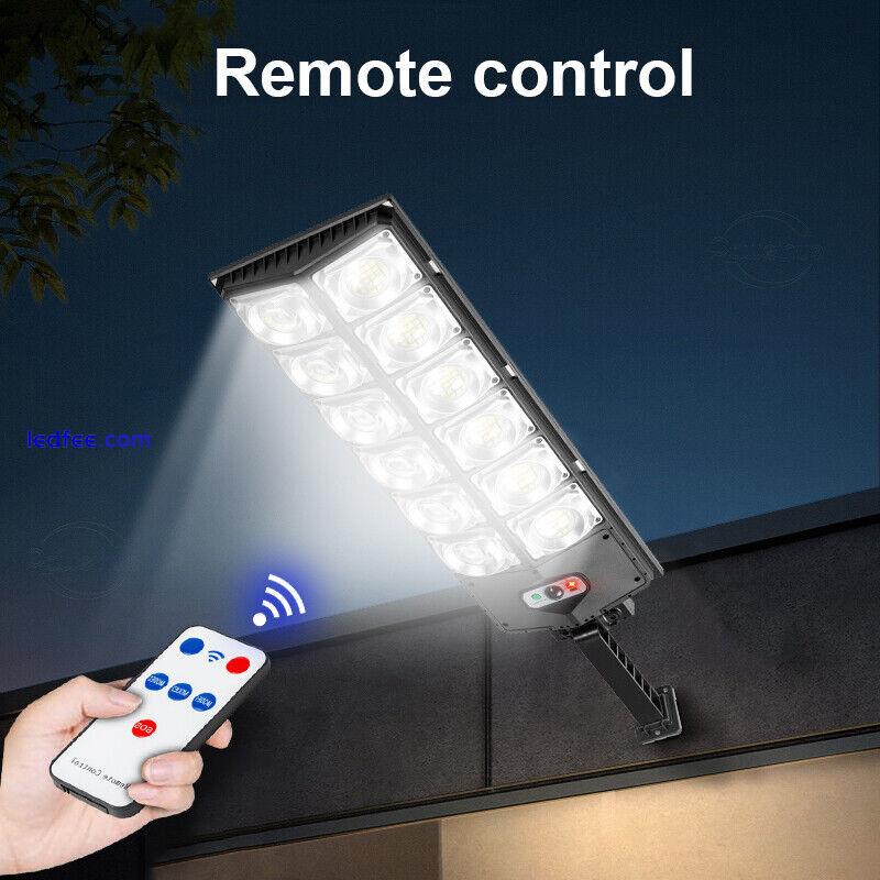 Solar LED Light with Remote Control 720LED Outdoor Waterproof Garden Street Lamp 0 