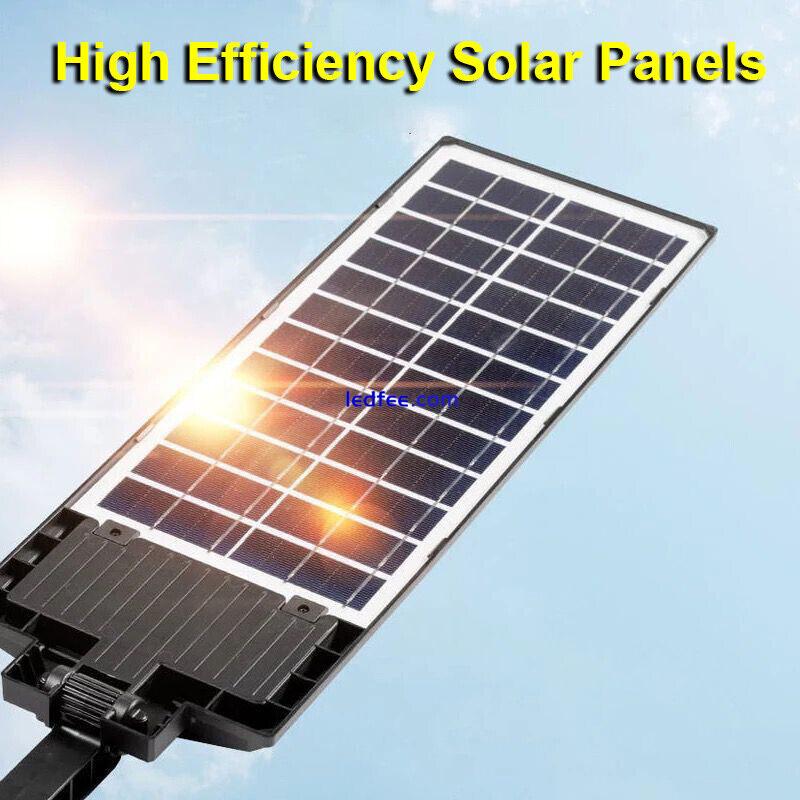 Solar LED Light with Remote Control 720LED Outdoor Waterproof Garden Street Lamp 1 