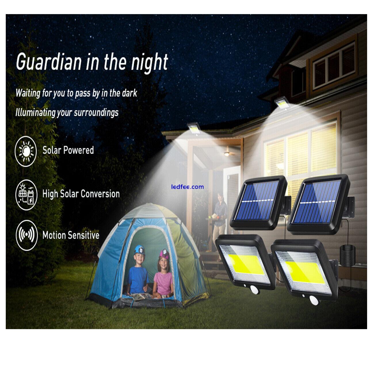 Solar Street Light Outdoor Commercial 120000lm Ip65 Waterproof Garden Fence Yard 3 