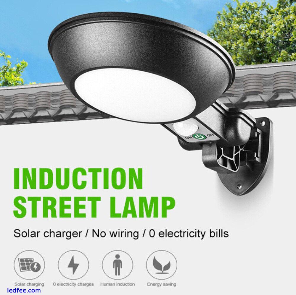 Solar Street Lights Outdoor Garden Patio Motion Sensor Security Lamp Waterproof 0 