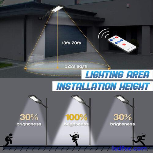 99000LM Solar Street Light Motion Sensor Lamp Commercial Dusk To Dawn Road Lamp 1 