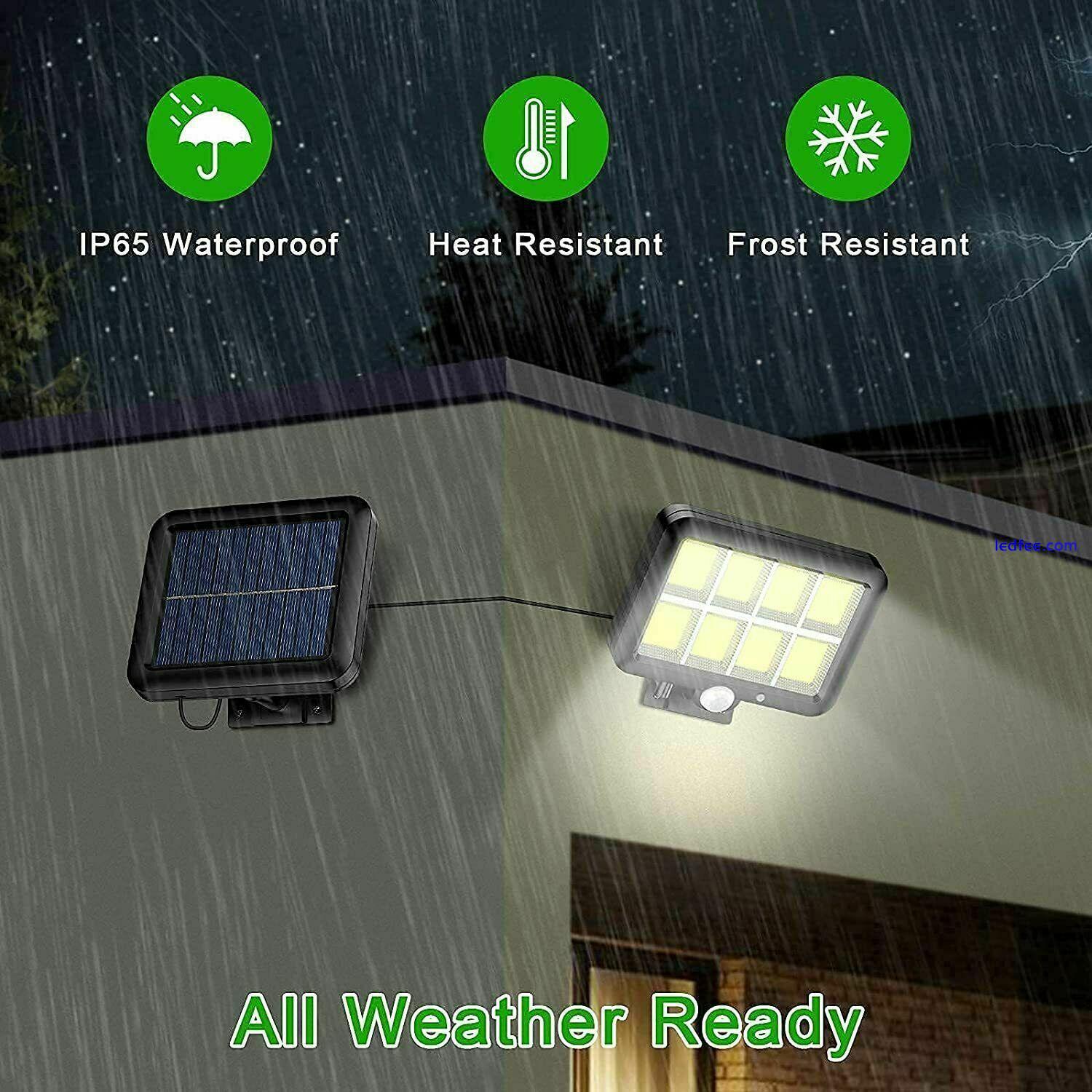 Solar Street Light Outdoor Commercial 20000LM Waterproof Garden Fence Yard  5 