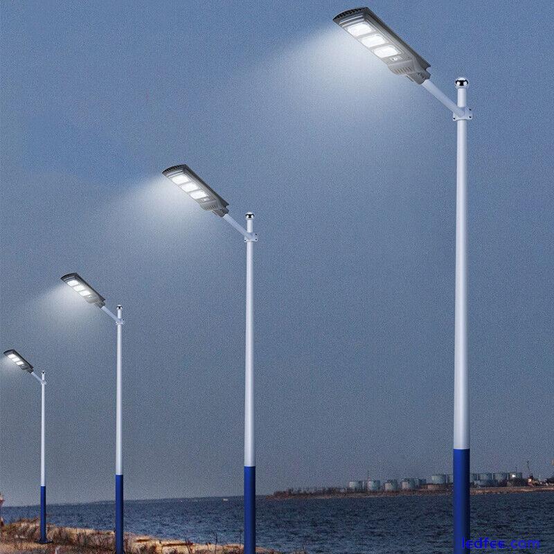 9900000LM Commercial Solar LED Street Light Outdoor Motion Sensor Road Wall Lamp 1 