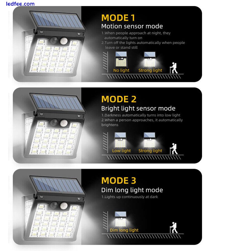 Commercial Solar Street Light Motion Sensor Outdoor Garden Yard Patio Road Light 0 