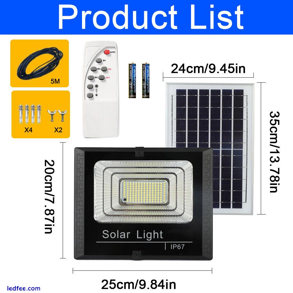 Commercial Solar Street Flood Light LED Lamp Outdoor Area Dusk To Dawn Wall Lamp 1 