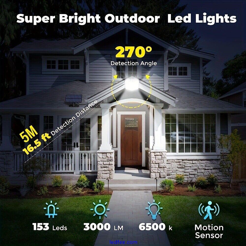9000000lm LED Solar Flood Lights Security Motion Sensor Outdoor Yard Street Wall 3 