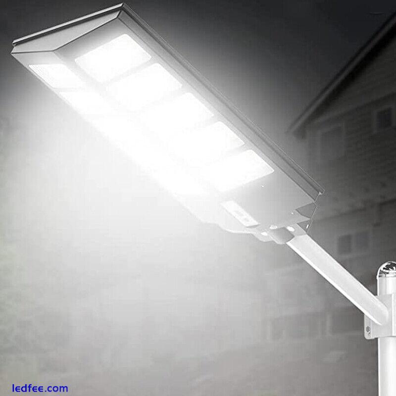 Solar Street Light Motion Sensor Waterproof Solar Security Flood Lights Outdoor 1 