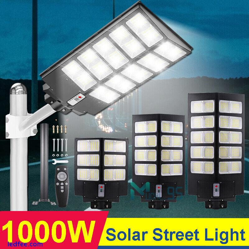 Solar Street Light Motion Sensor Waterproof Solar Security Flood Lights Outdoor 0 