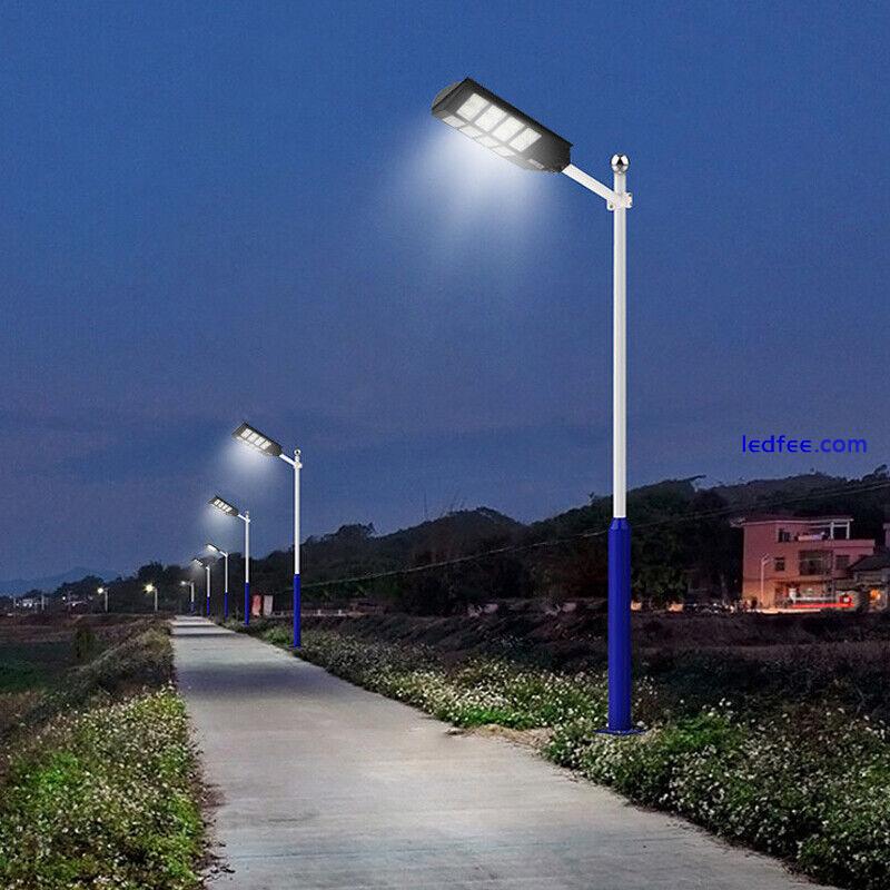 Solar Street Light Motion Sensor Waterproof Solar Security Flood Lights Outdoor 3 