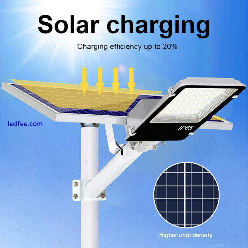 Super Bright Commercial Solar Street Light Dusk to Dawn Road Free shipping US 0 