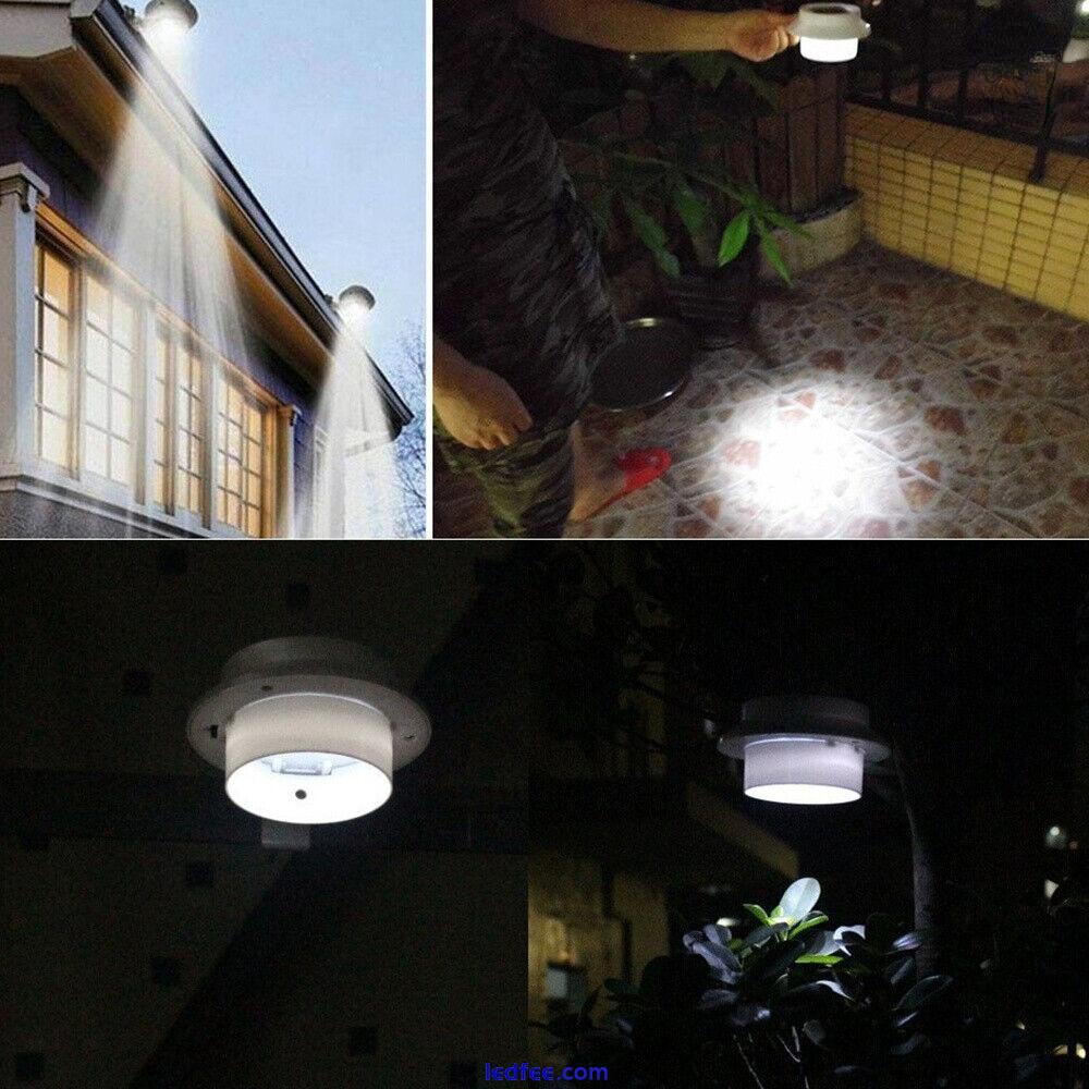 LED Solar Light PIR Motion Sensor Deck Light Outdoor Street Garden Security Lamp 2 