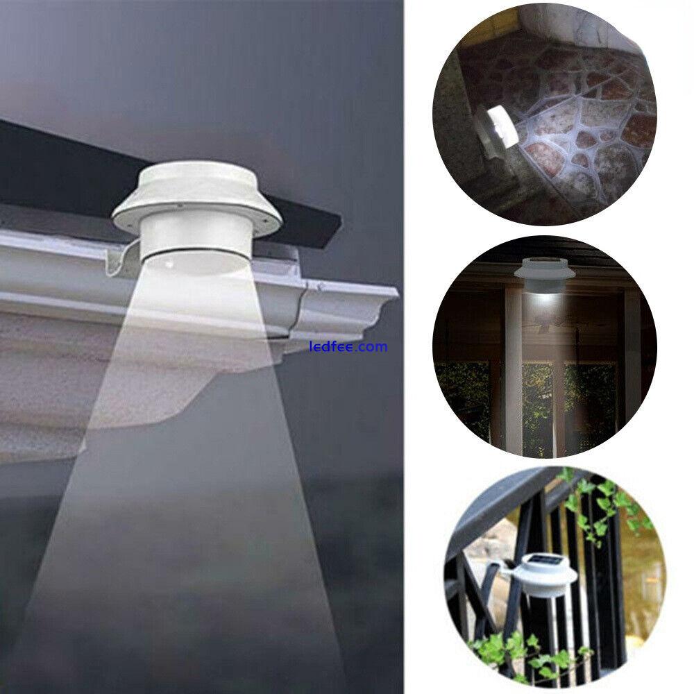 LED Solar Light PIR Motion Sensor Deck Light Outdoor Street Garden Security Lamp 3 