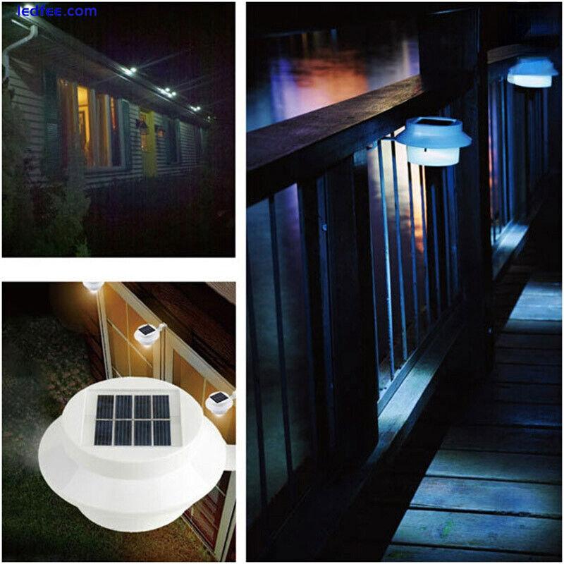 LED Solar Light PIR Motion Sensor Deck Light Outdoor Street Garden Security Lamp 4 