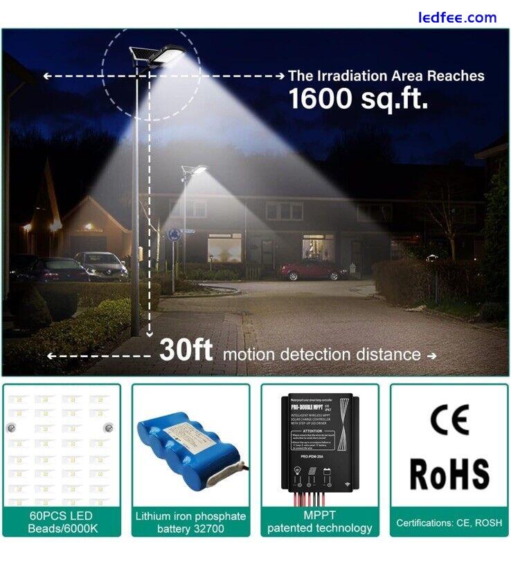 Outdoor Solar Led Street Light with REMOTE CONTROL 0 
