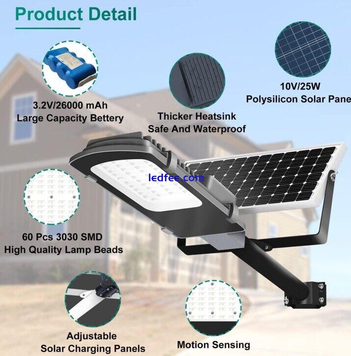Outdoor Solar Led Street Light with REMOTE CONTROL 1 