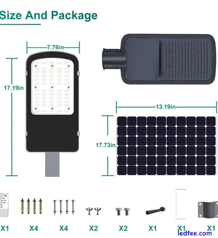 Outdoor Solar Led Street Light with REMOTE CONTROL 2 