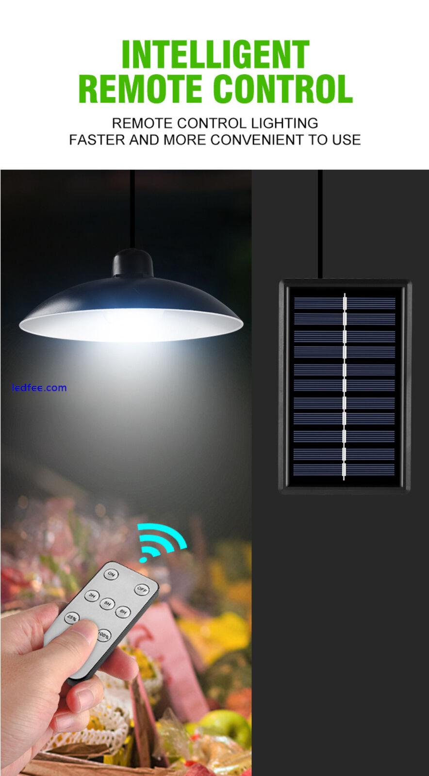 LED Outdoor Solar Street Wall Light PIR Motion Detection Sensor Lamp with Remote 1 