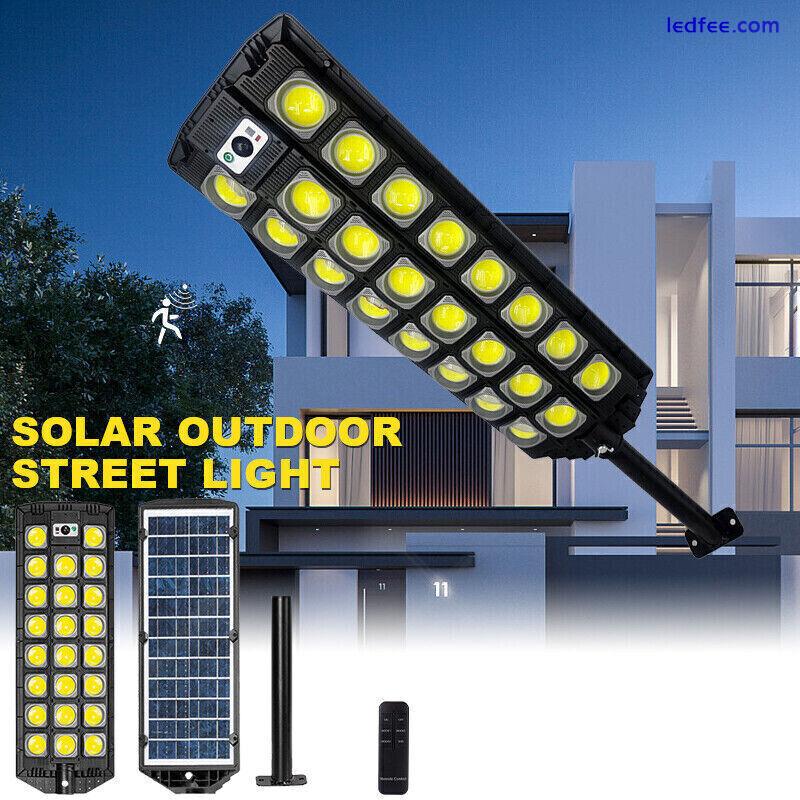 Outdoor Solar Street Light Motion Sensor Lamp Commercial Dusk To Dawn Road Lamp 0 