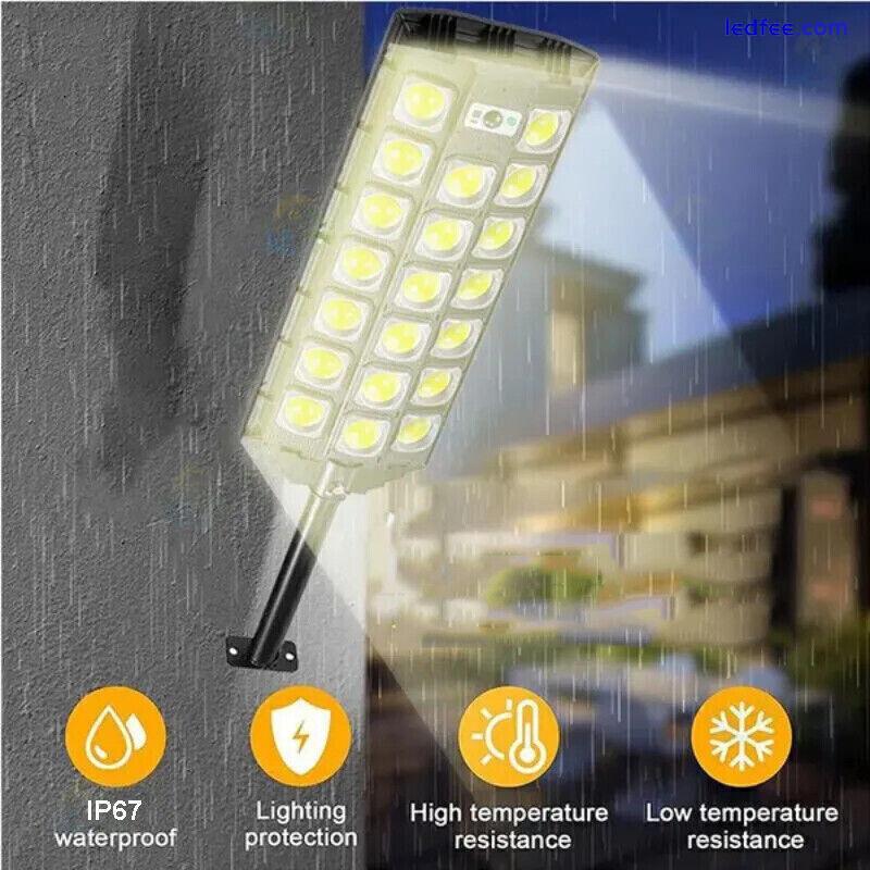 Outdoor Solar Street Light Motion Sensor Lamp Commercial Dusk To Dawn Road Lamp 1 