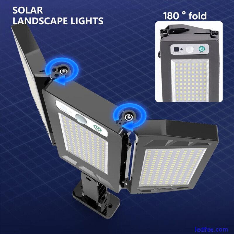 Commercial Solar Street Light LED Full Brightness Outdoor Dusk-to-Dawn Road Lamp 5 