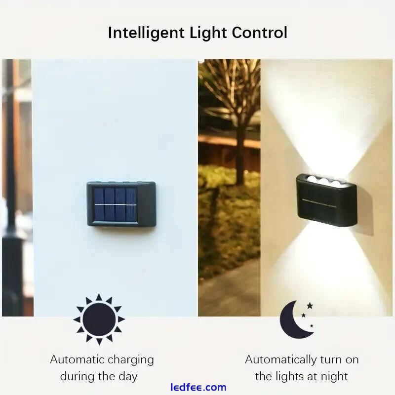 Solar Waterproof Outdoor Wall Lights For Garden Street Balcony Decoration/courty 1 