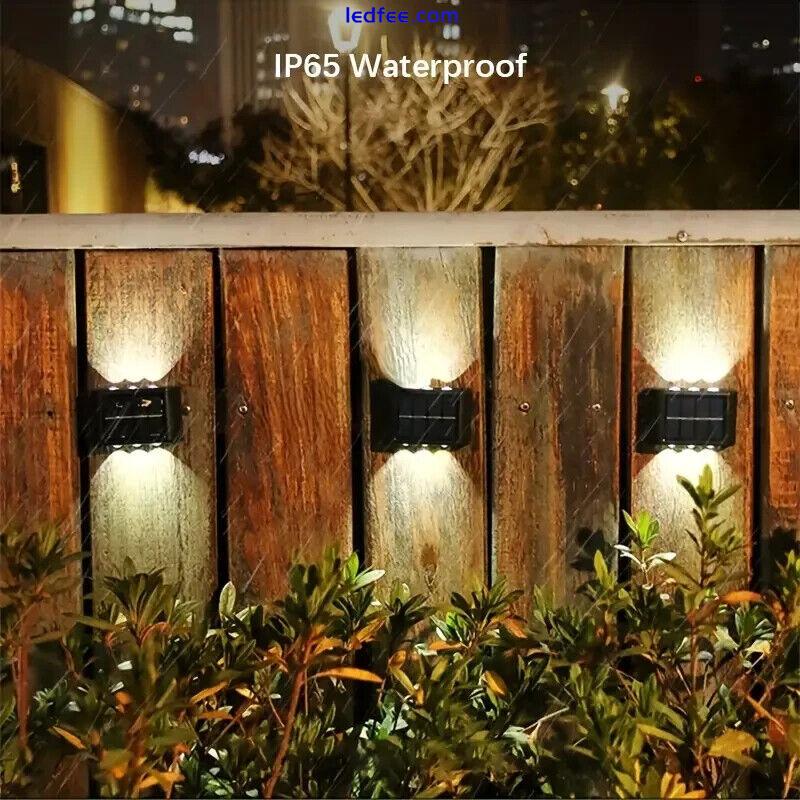 Solar Waterproof Outdoor Wall Lights For Garden Street Balcony Decoration/courty 5 
