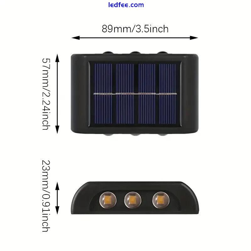 Solar Waterproof Outdoor Wall Lights For Garden Street Balcony Decoration/courty 0 