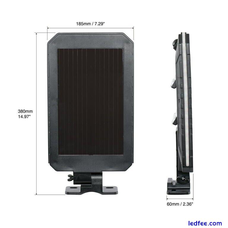 Hyper Tough Solar LED Street Light Motion Sensor 1000 Lumens 75W eq.  2 