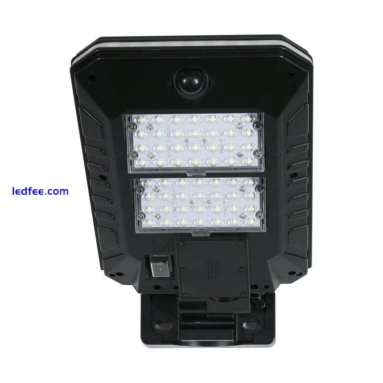 Hyper Tough Solar LED Street Light Motion Sensor 1000 Lumens 75W eq.  3 