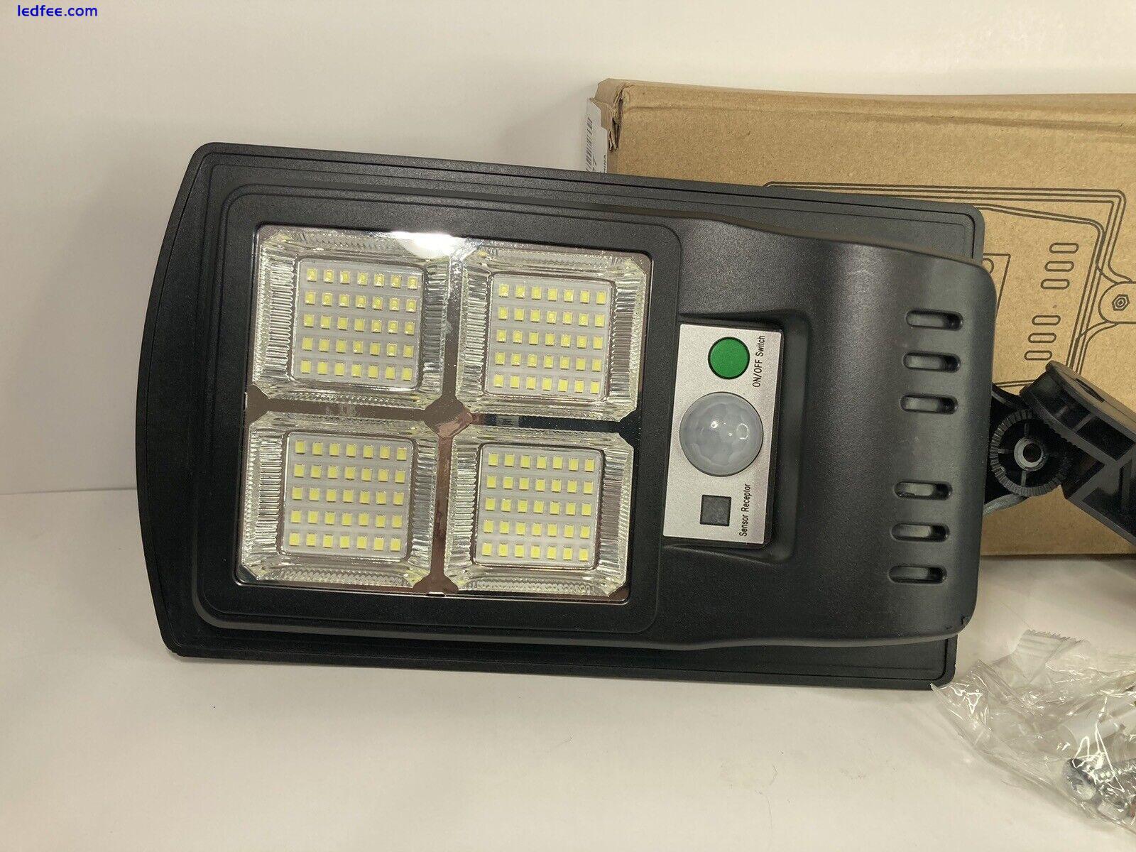 140 - LED Solar Street Light IP65 Motion Sensor Wall Garden Outdoor Road Lamp 2 