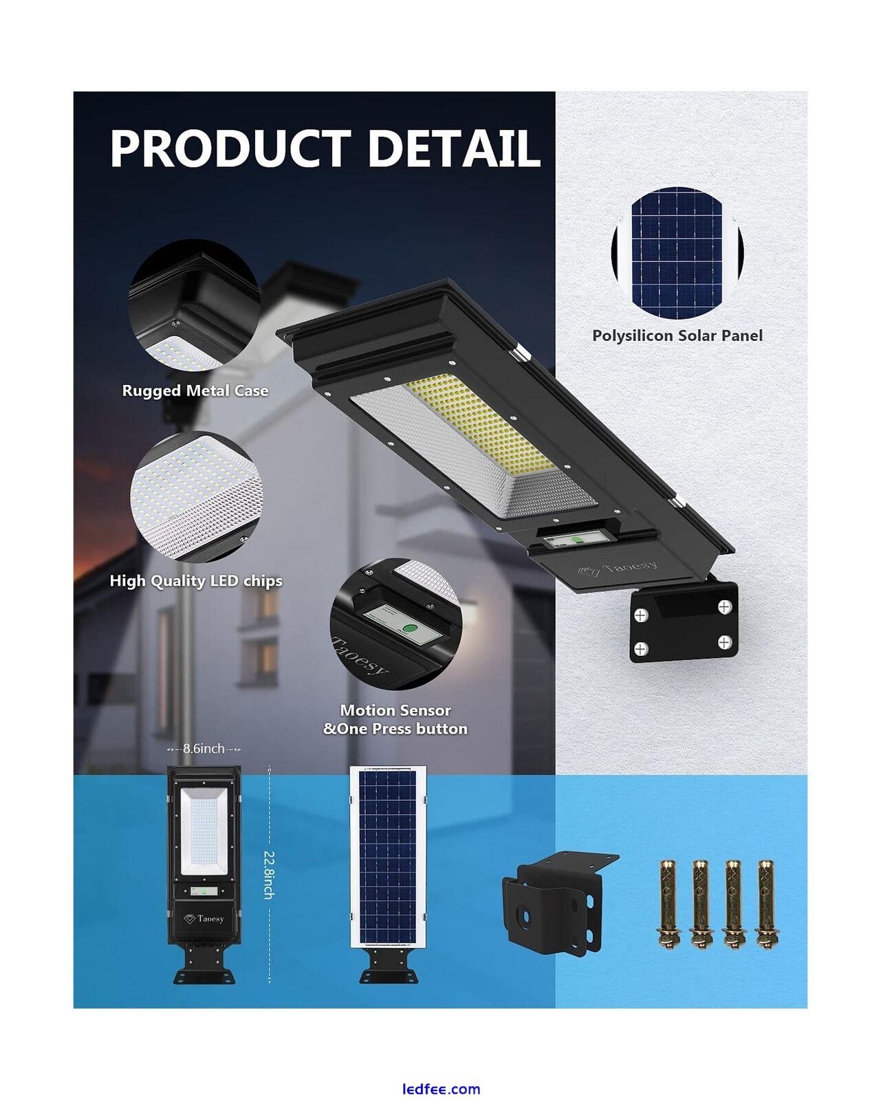1000W Solar Powered Street Lighting Remote Control,80000LM LED Solar Street L... 0 