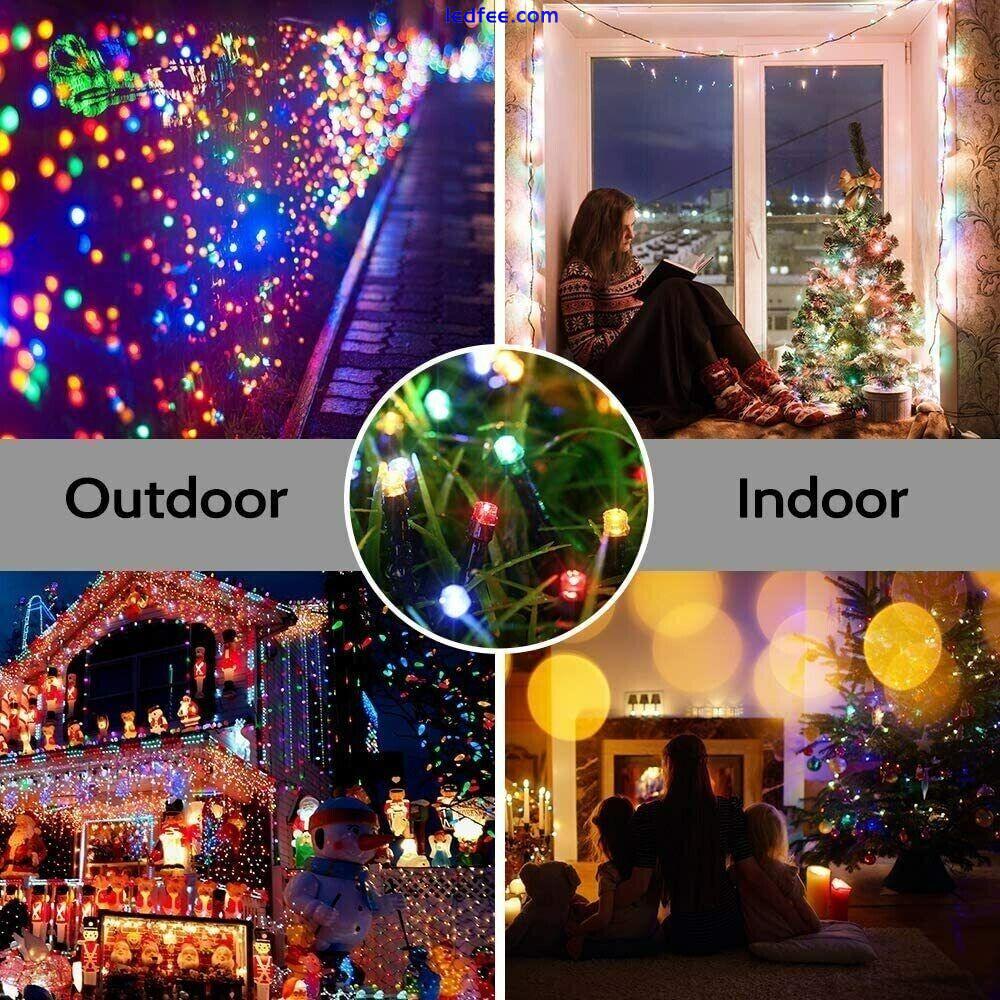 Solar String Lights Outdoor 8 Modes Waterproof for Garden/Landscape/Holidays 1 