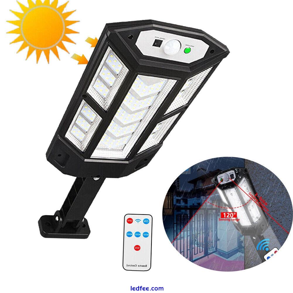 Commercial Luz Solar Street Flood Light Lamp Outdoor Area Dusk To Dawn Wall Lamp 1 