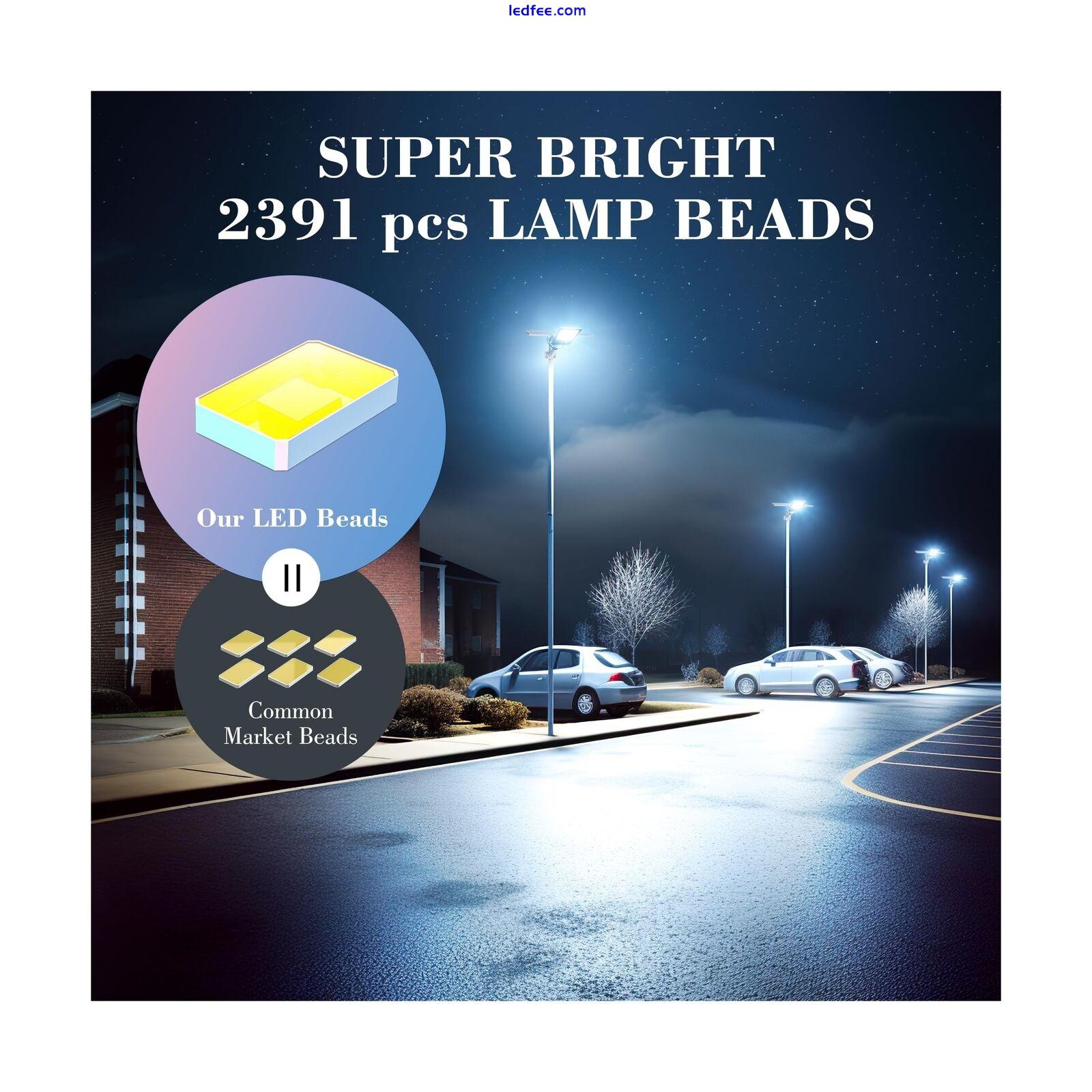 Sunwish Solar Street Lights Outdoor - 1500W LED Solar Street Light - High Bri... 1 