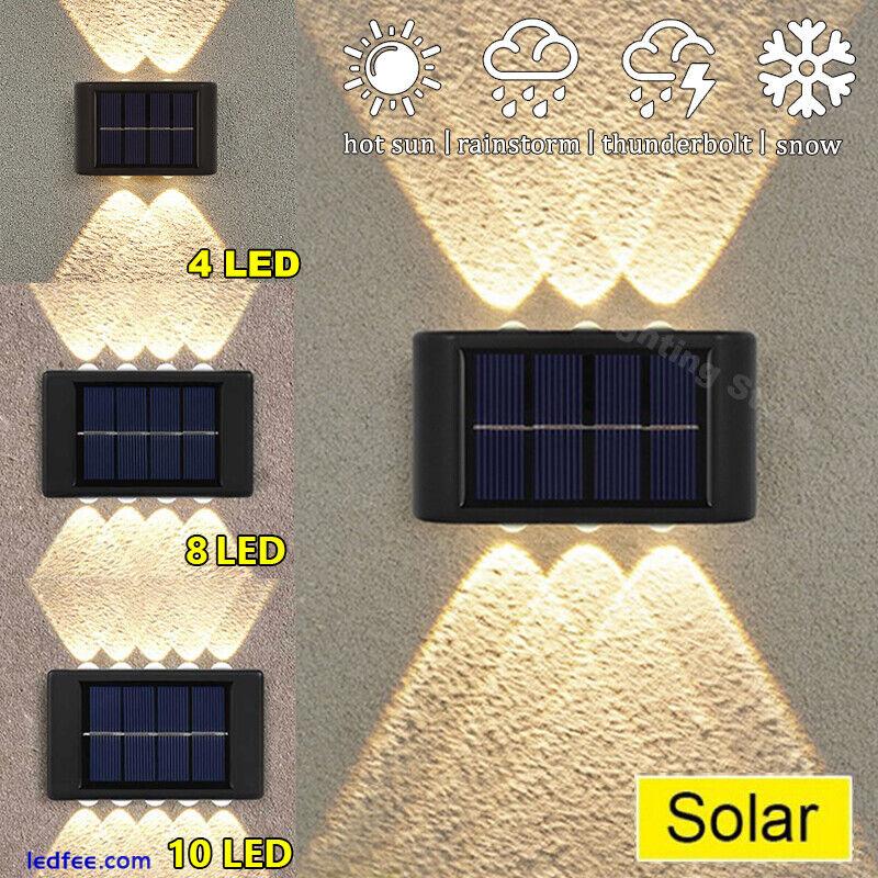 Outdoor Solar Deck Light Path Garden Patio Pathway Stairs Step Fence Wall Lamp 0 