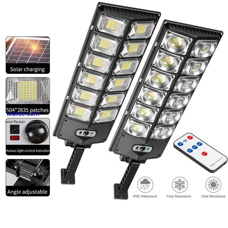 99000000LM LED Luz Solar Street Light Commercial Dusk To Dawn Outdoor Road Lamp 3 