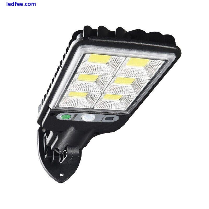 Outdoor Solar Wall Lights LED Motion Sensor Bright Flood Street Lamp 3 Modes 2 