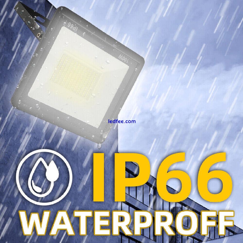 10W-400W Outdoor LED Floodlight PIR Motion Sensor Garden Flood Security Light 3 