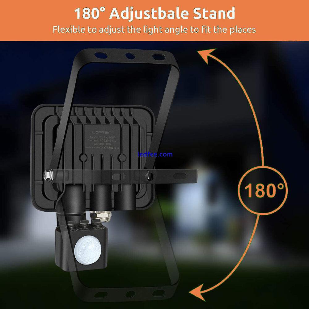 10W-400W Outdoor LED Floodlight PIR Motion Sensor Garden Flood Security Light 2 