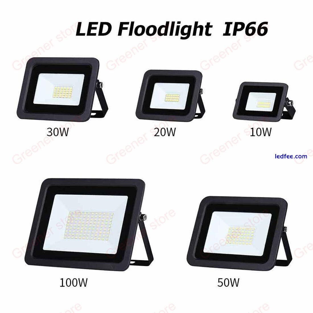 10W-200W Led Floodlight Outside Ligh Security Flood Light Outdoor Garden Lamp 0 