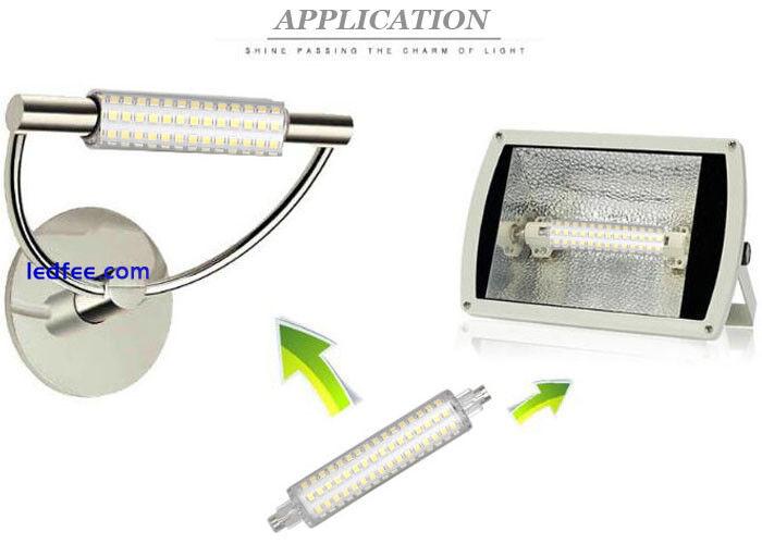 1x R7S 78mm 118mm LED Flood Light Corn Bulb 2835 SMD Replacement Halogen Lamp 3 