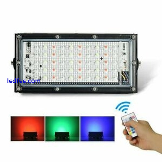 50W LED Security Floodlight Flood Light Garden Lamp Waterproof Street Light 4 